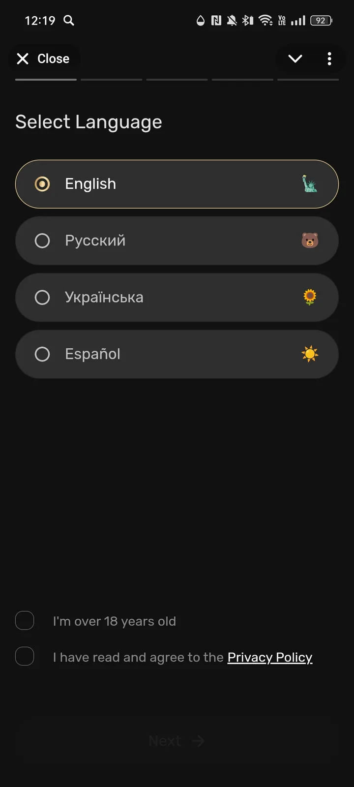 TAPLOVE [beta] — Screenshot 2