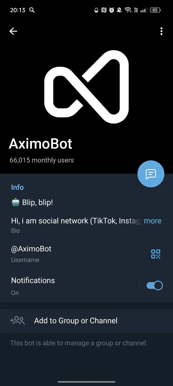 AximoBot — Screenshot 4