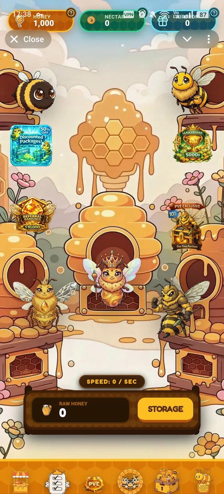 Bee's Empire — Screenshot 1