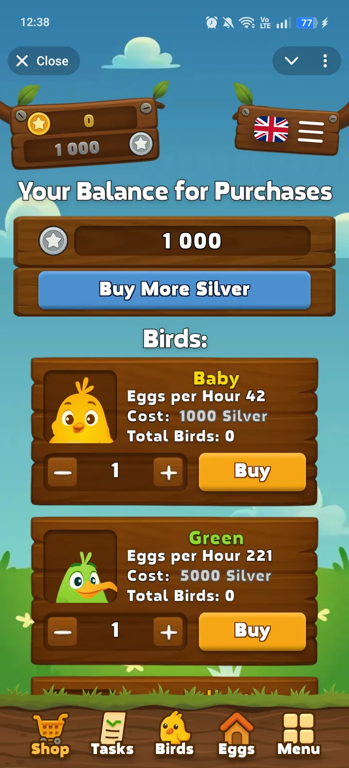 Bird's Empire — Screenshot 3