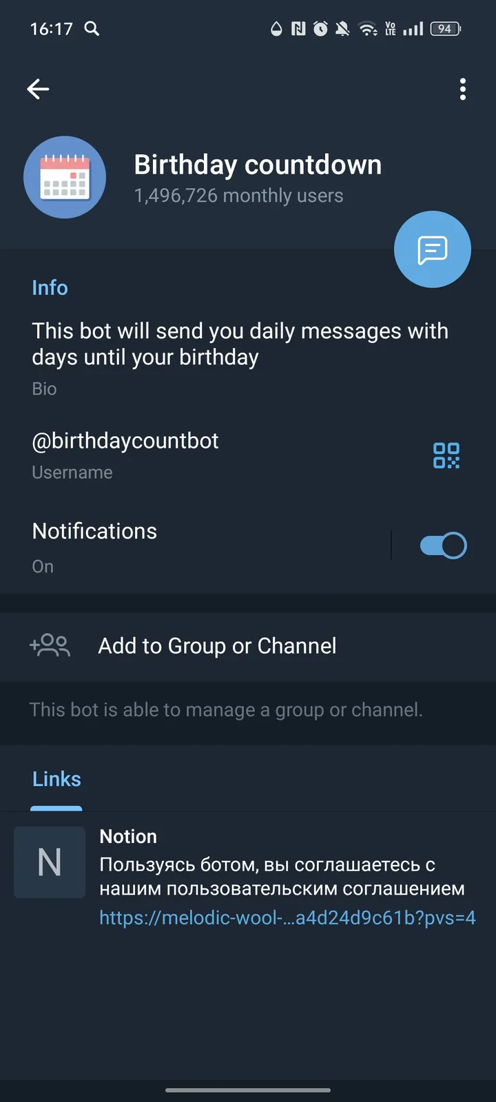 Birthday countdown — Screenshot 3