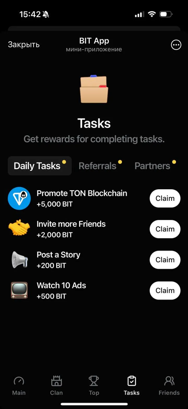 BIT App — Screenshot 5