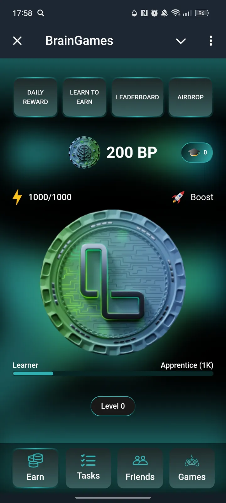 BrainGames — Screenshot 1