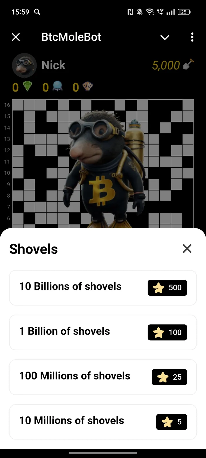 BtcMoleBot — Screenshot 3