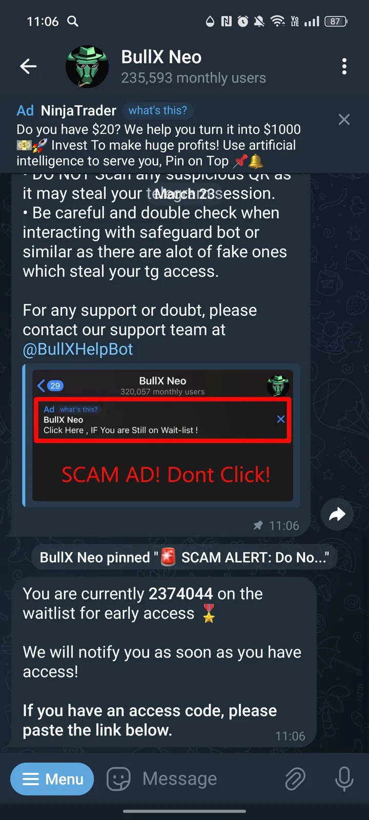 BullX Neo — Screenshot 2