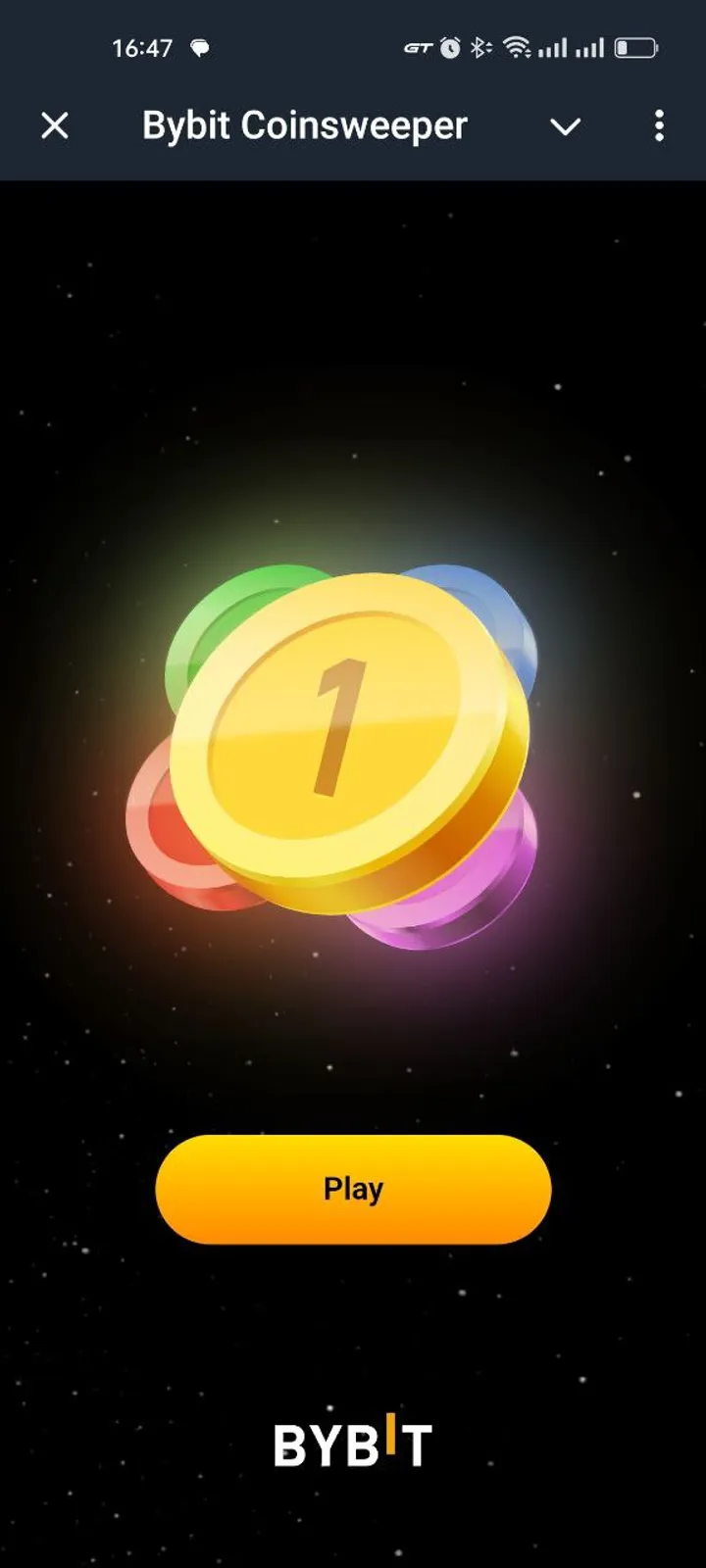 Bybit Coinsweeper — Screenshot 3