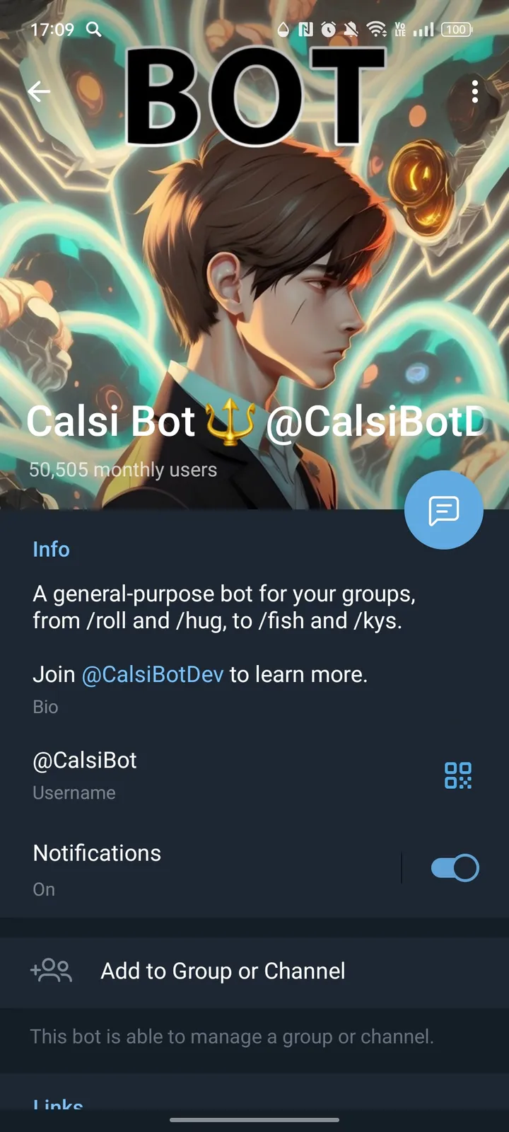 Calsi Bot 🔱 @CalsiBotDev — Screenshot 4