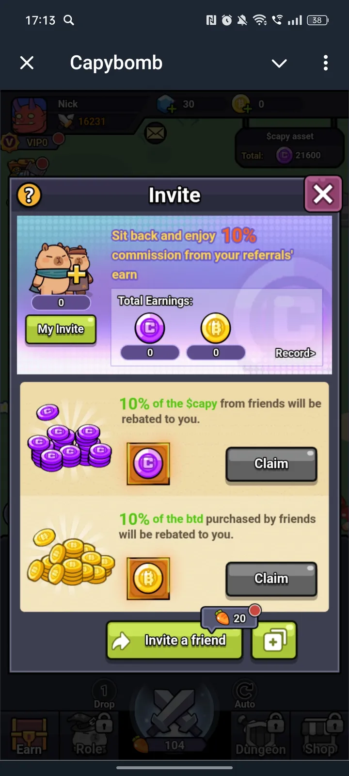 Capybomb — Screenshot 3