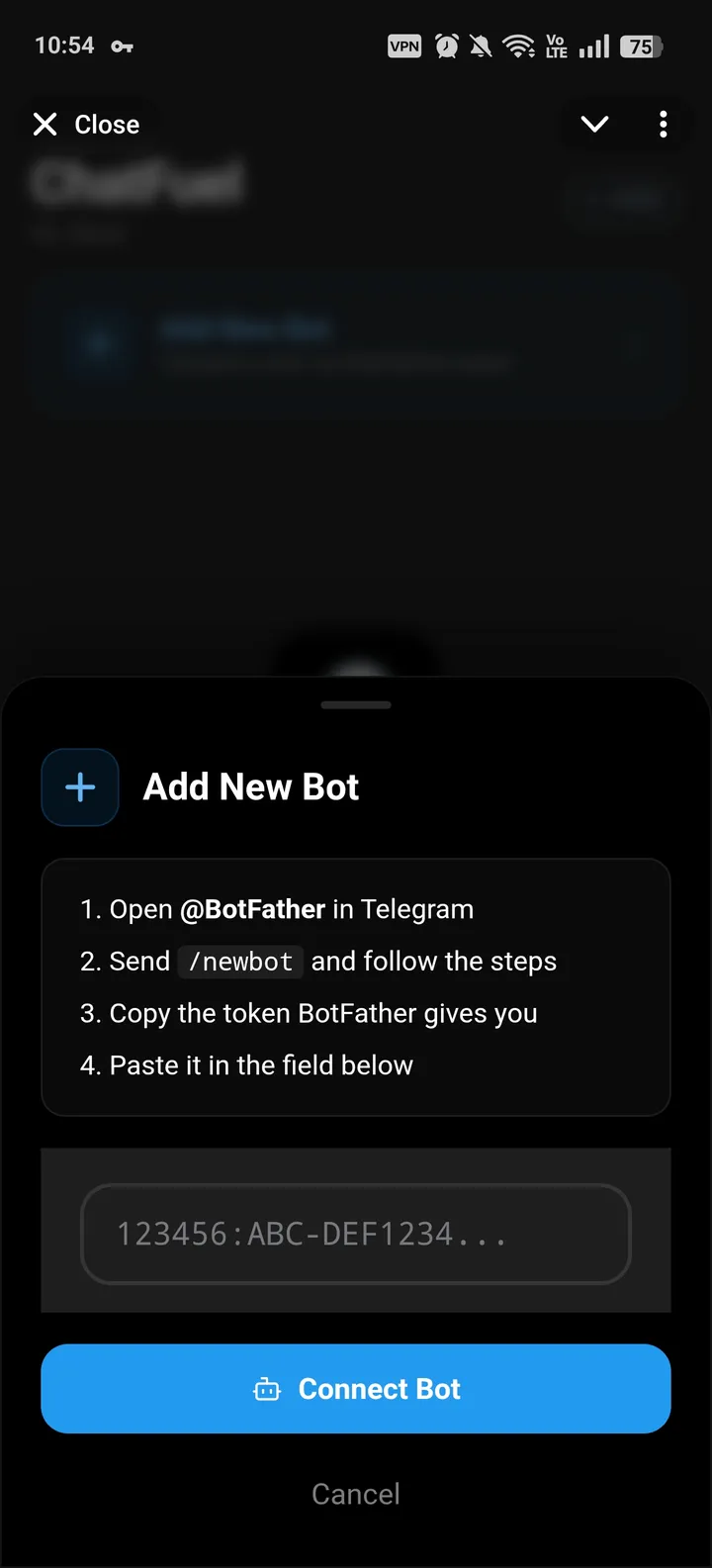 Chatfuel — Screenshot 2
