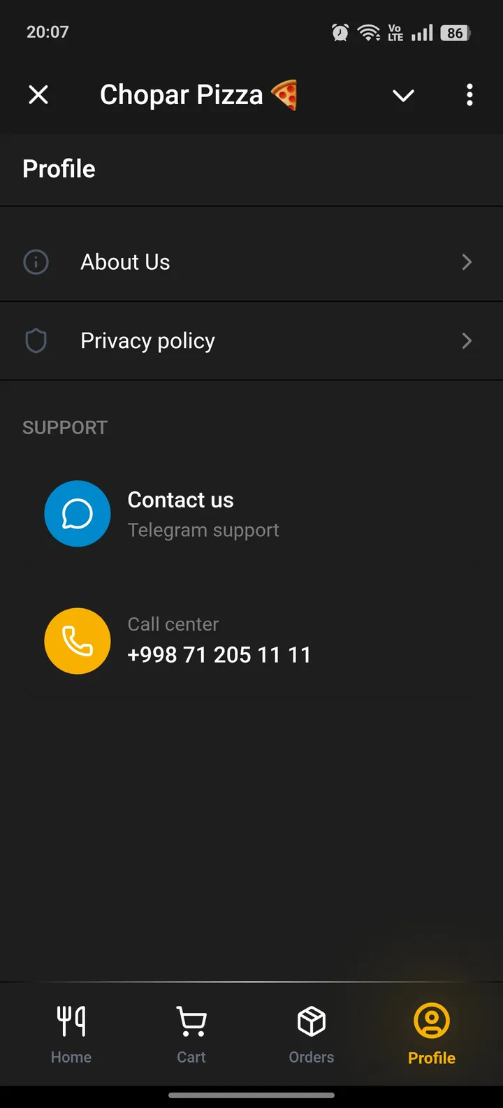 Chopar Pizza 🍕 — Screenshot 4