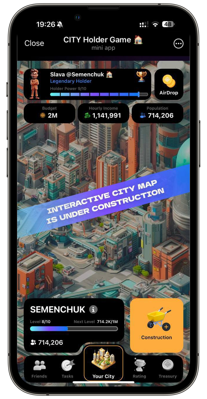 CITY Holder Game 🏠 — Screenshot 2
