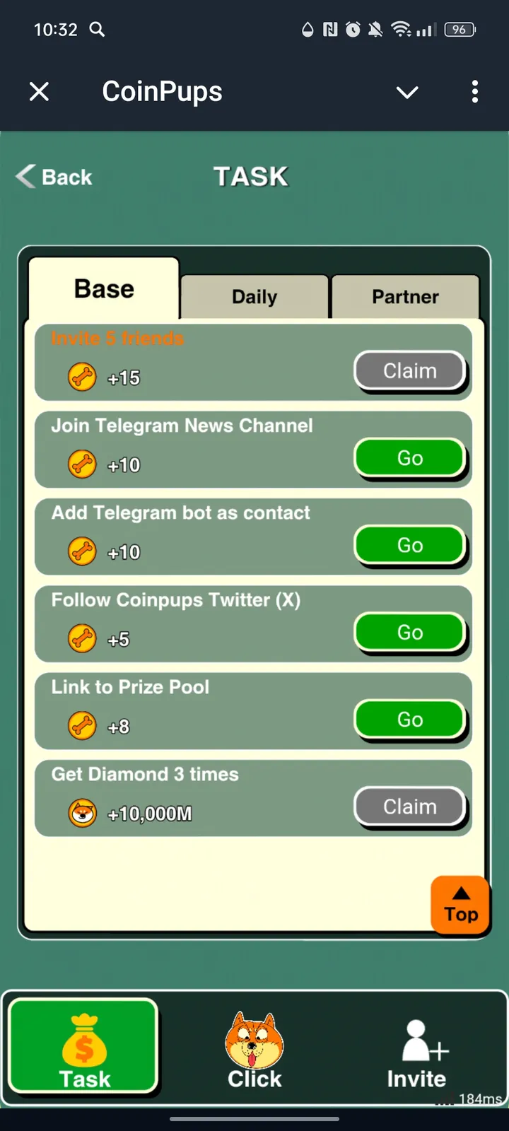 CoinPups — Screenshot 2