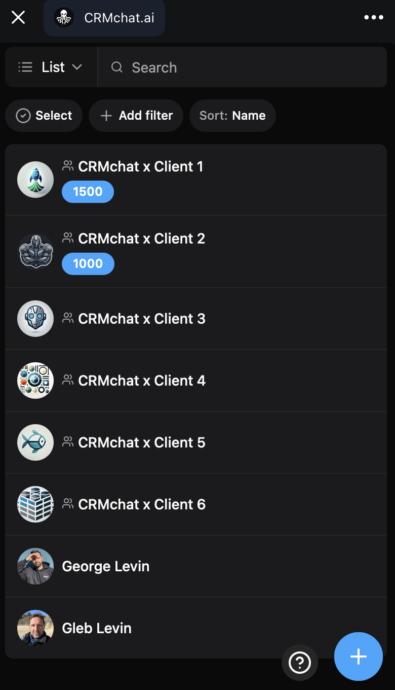 CRMchat.ai by Hints — Screenshot 1