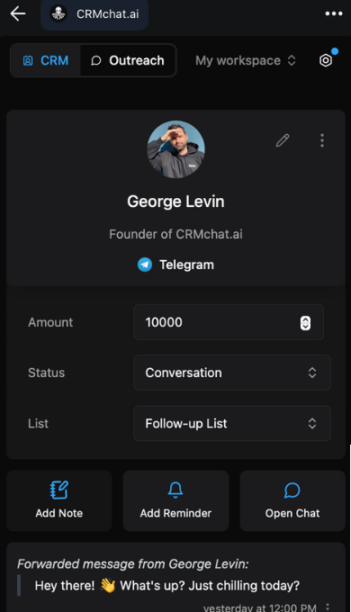 CRMchat.ai by Hints — Screenshot 4