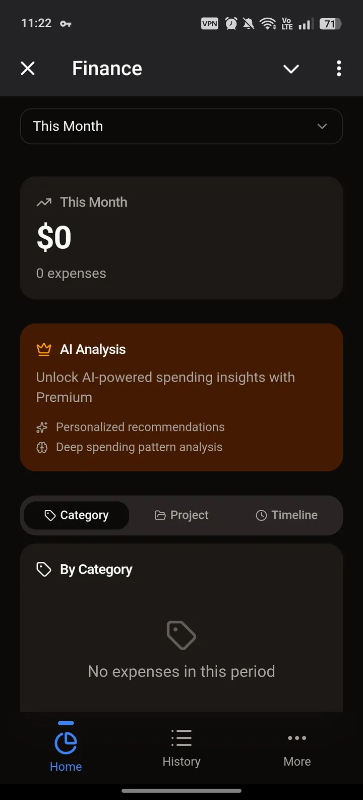 Finance — Screenshot 1
