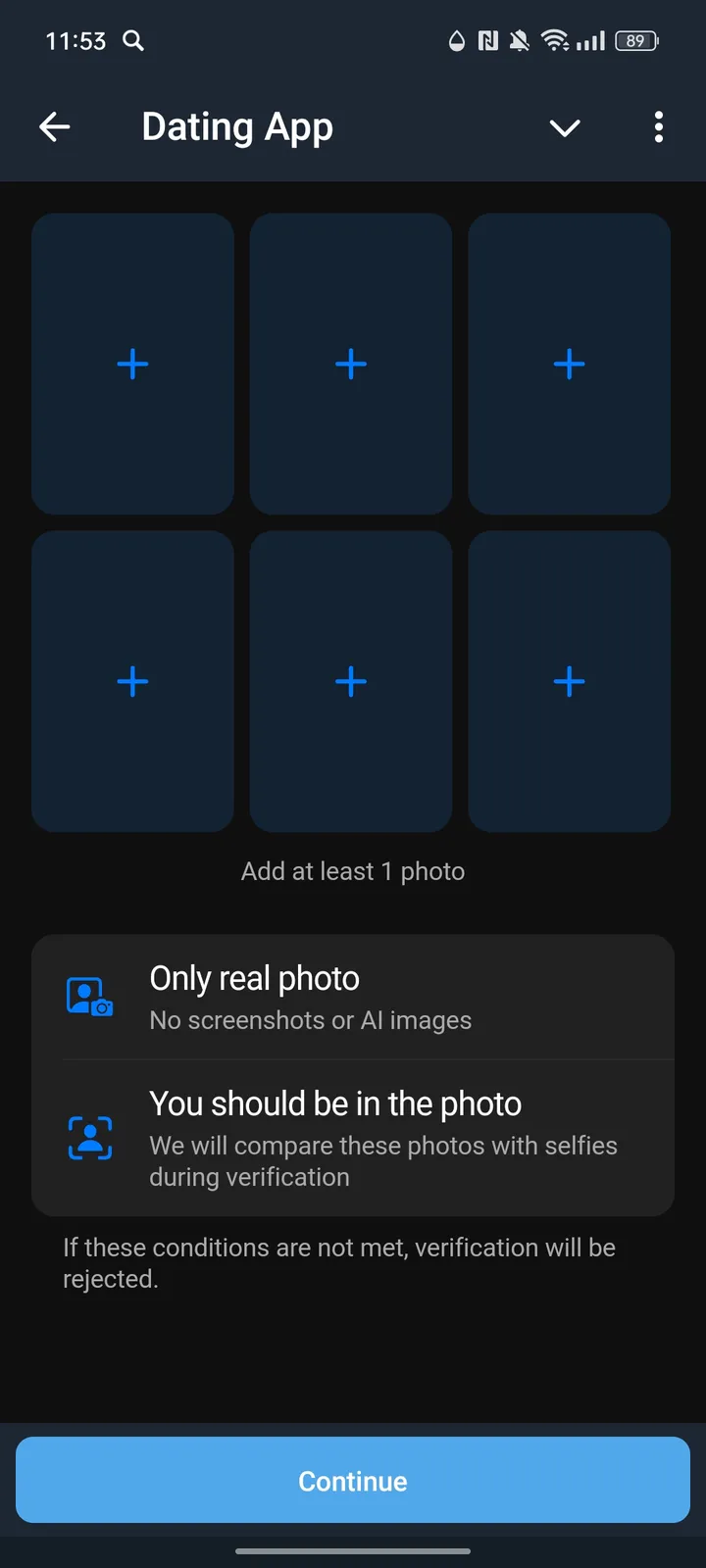 Dating App — Screenshot 4