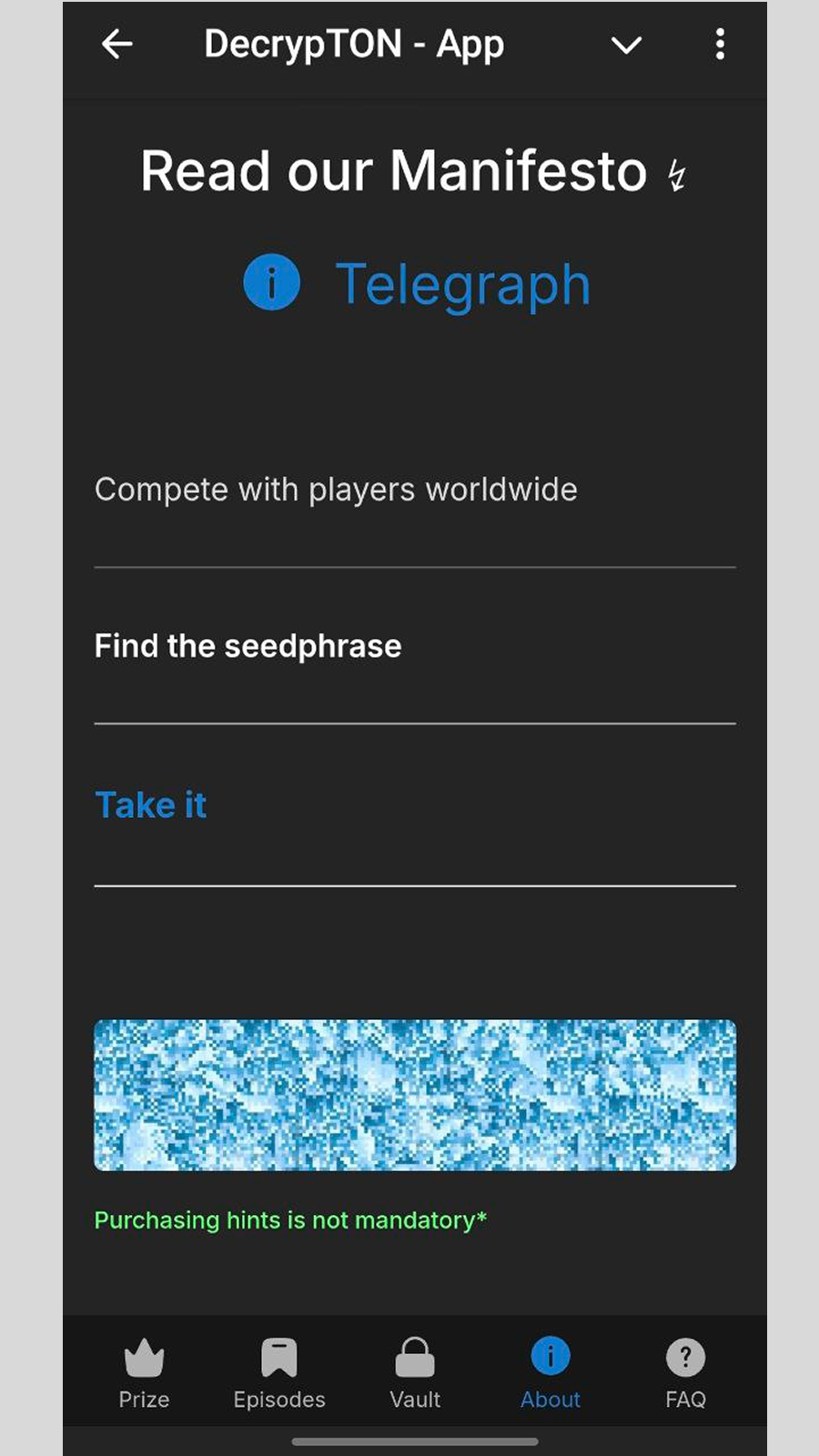 DecrypTON - App — Screenshot 3