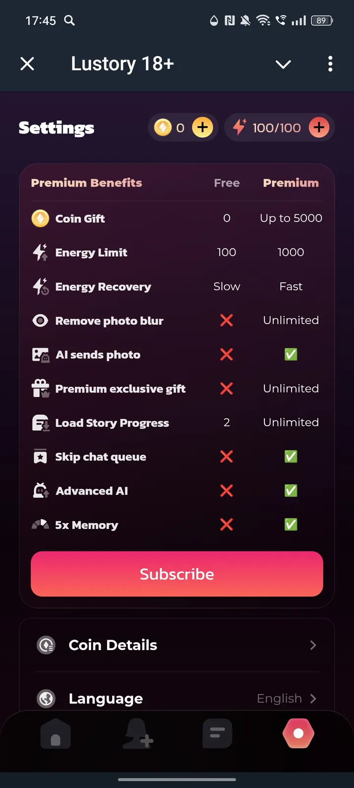Lustory 18  — Screenshot 4