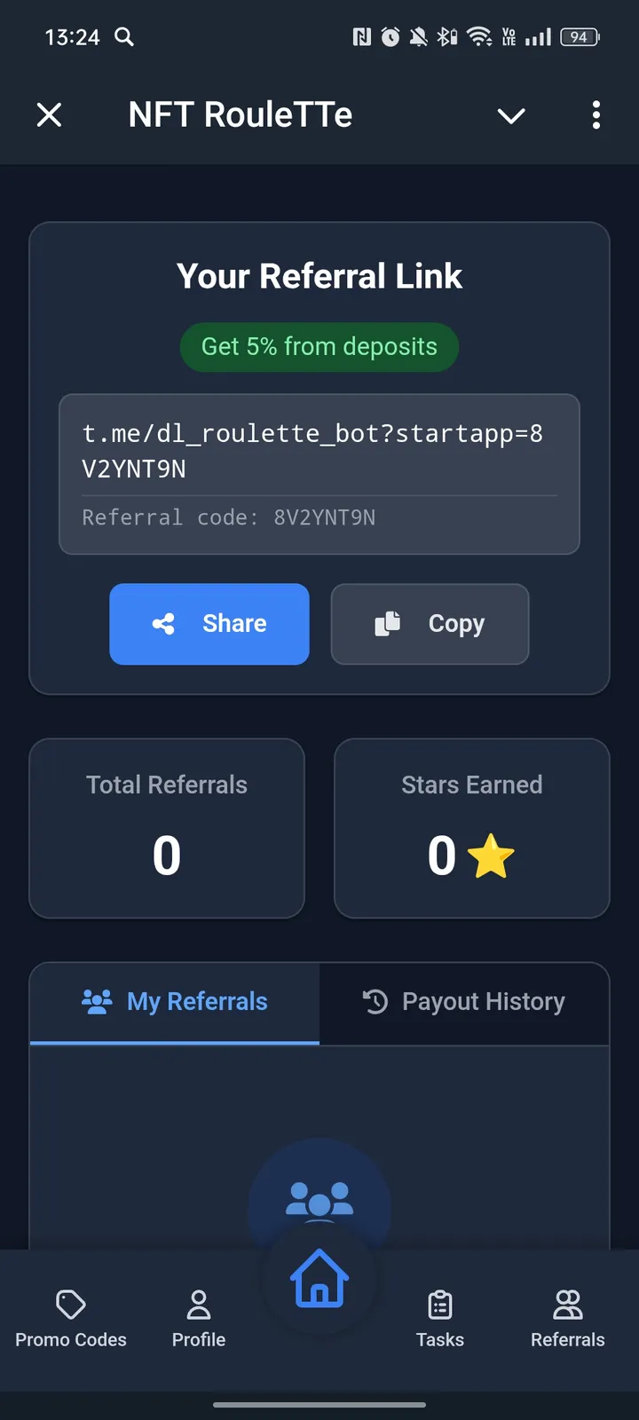 NFT RouleTTe — Screenshot 4