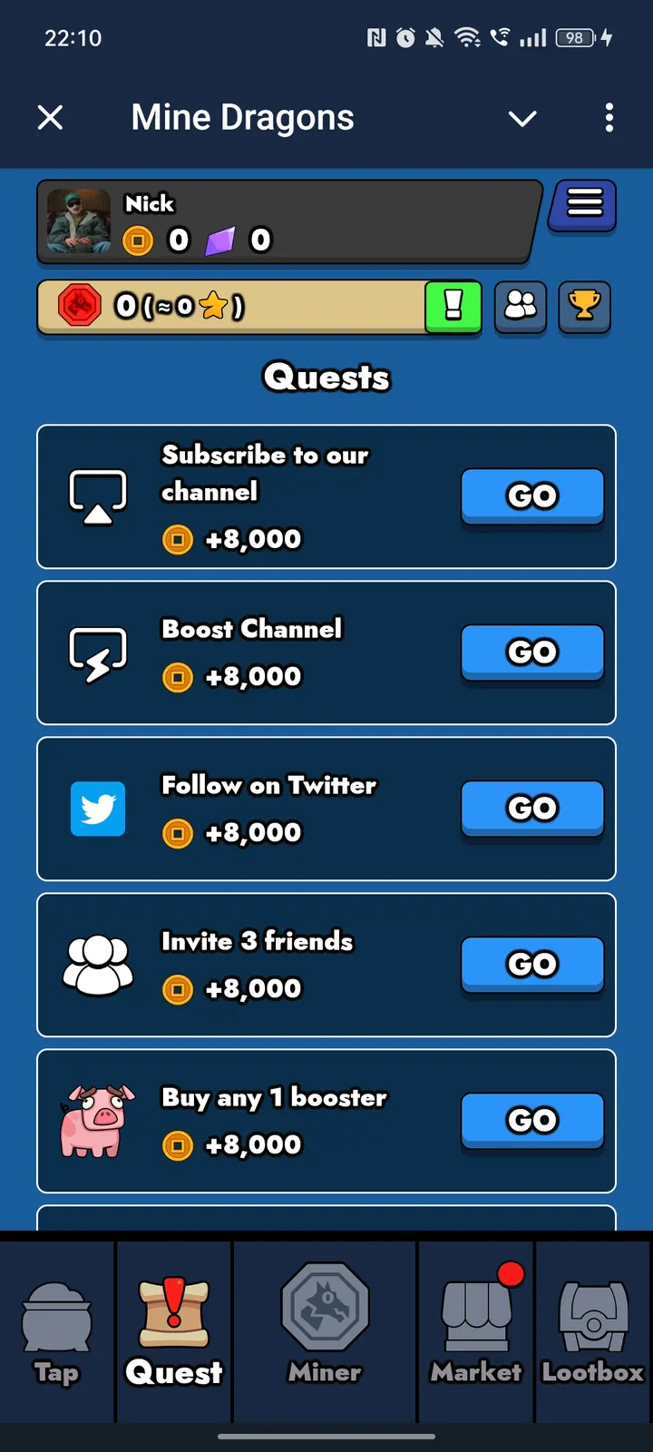 Mine Dragons — Screenshot 2