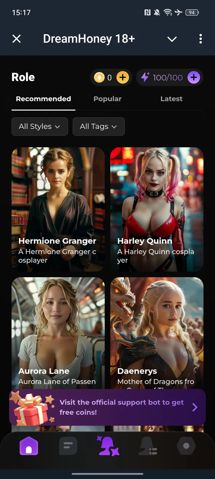 DreamHoney 18  — Screenshot 1