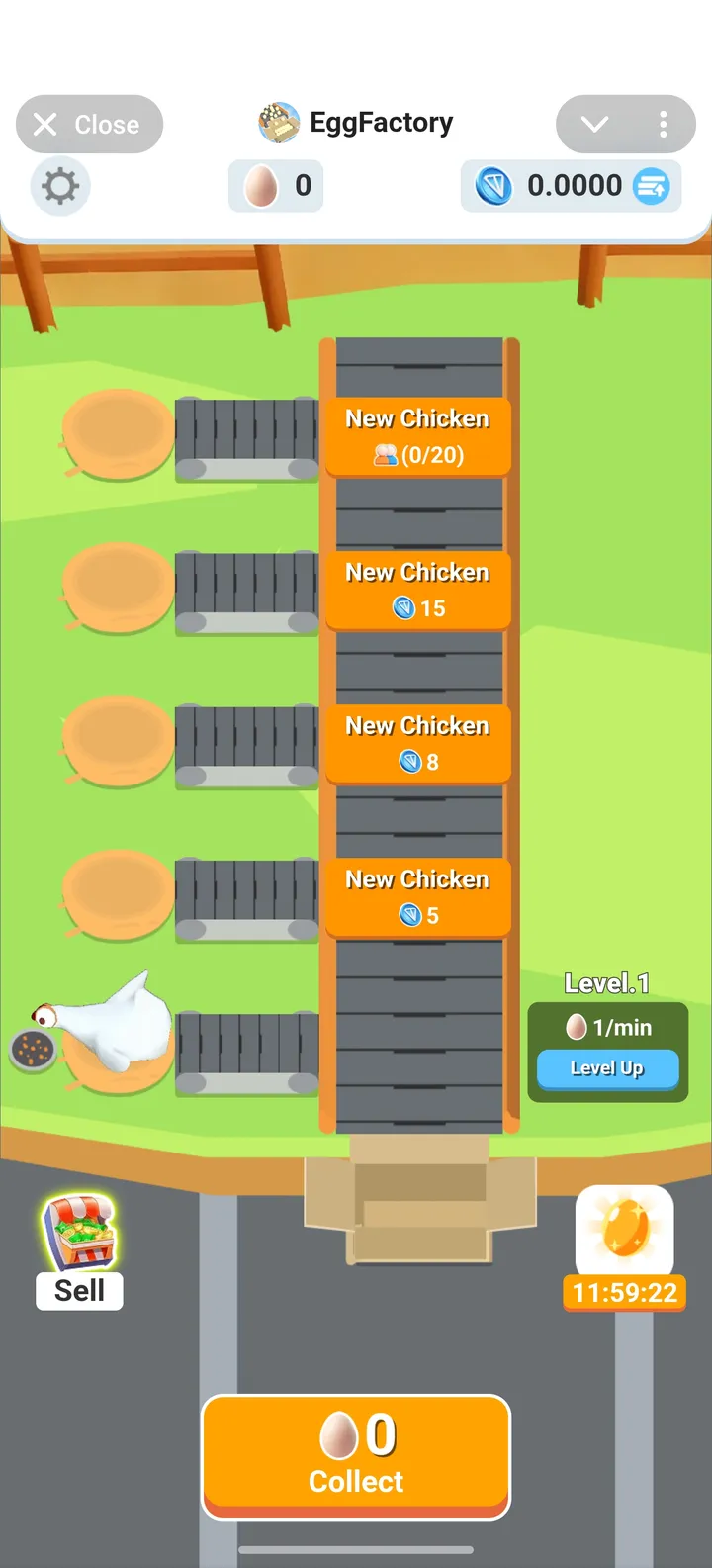 Egg Factory — Screenshot 1