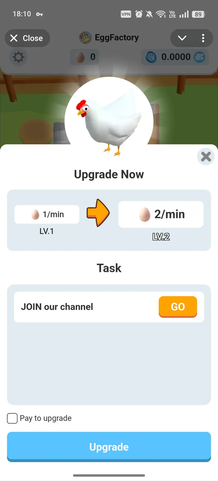 Egg Factory — Screenshot 2