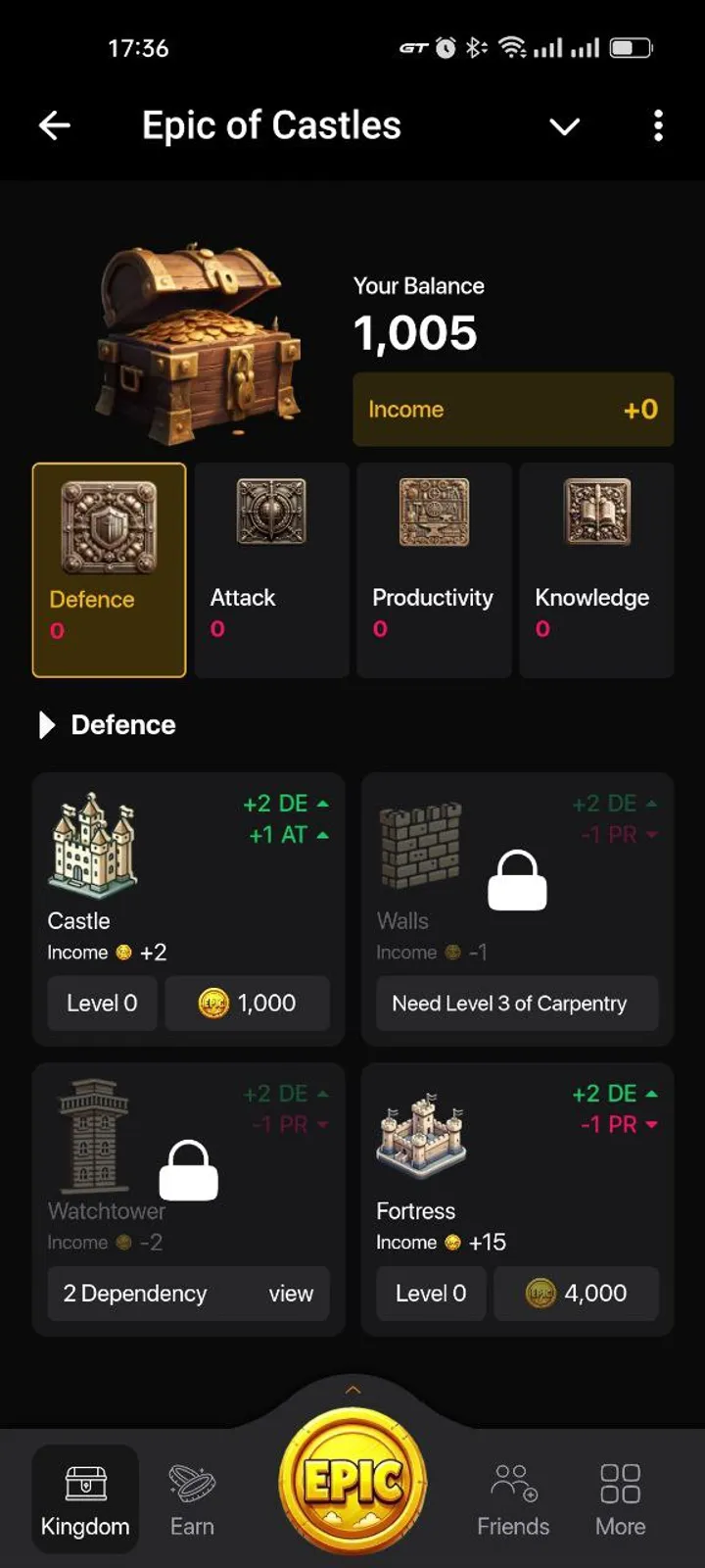 Epic of Castles — Screenshot 1