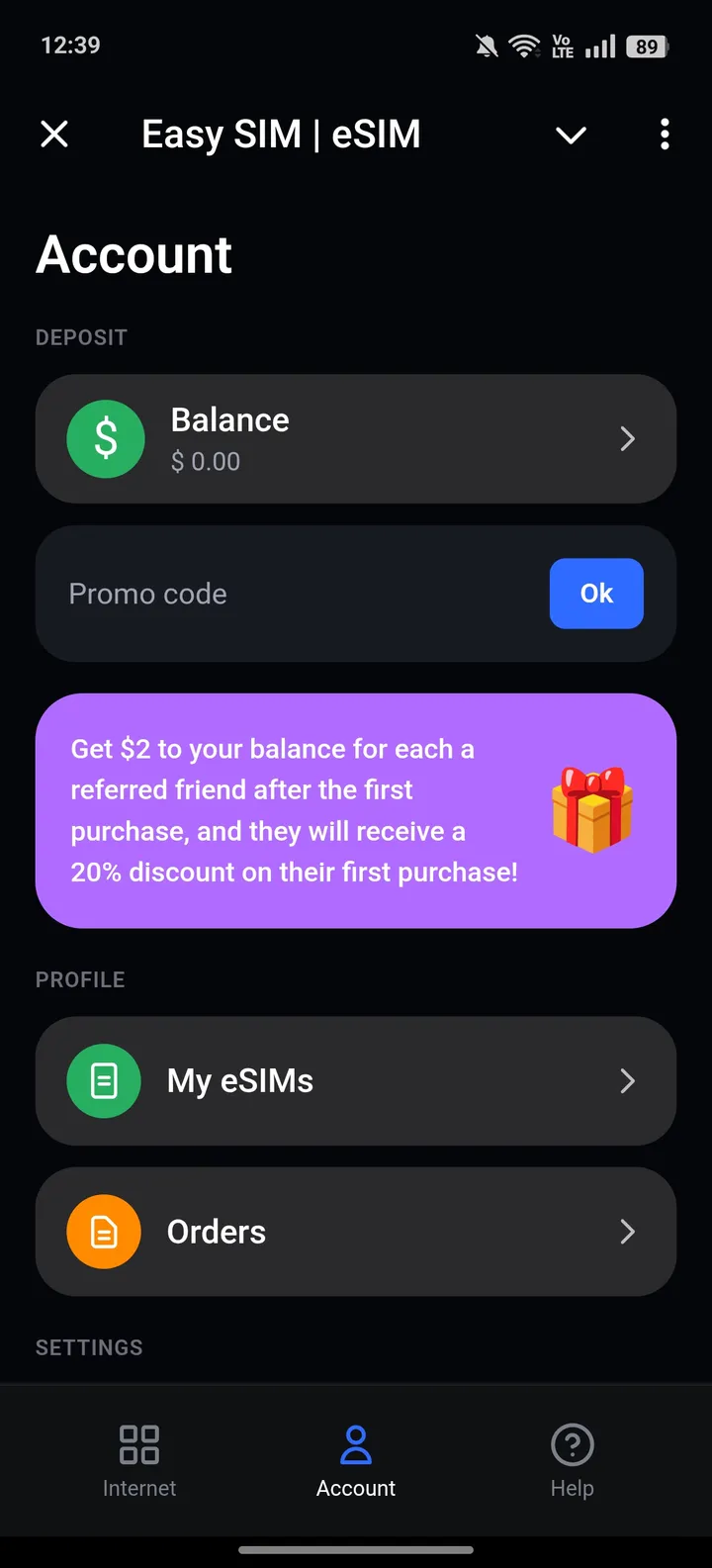 Easy SIM | eSIM — Screenshot 2