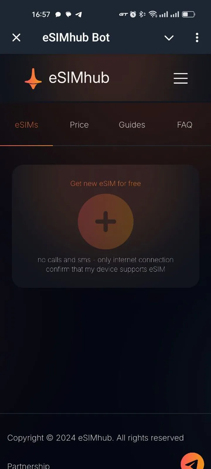eSIMhub Bot — Screenshot 4