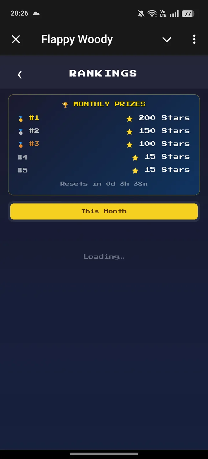 Flappy Woody — Screenshot 2