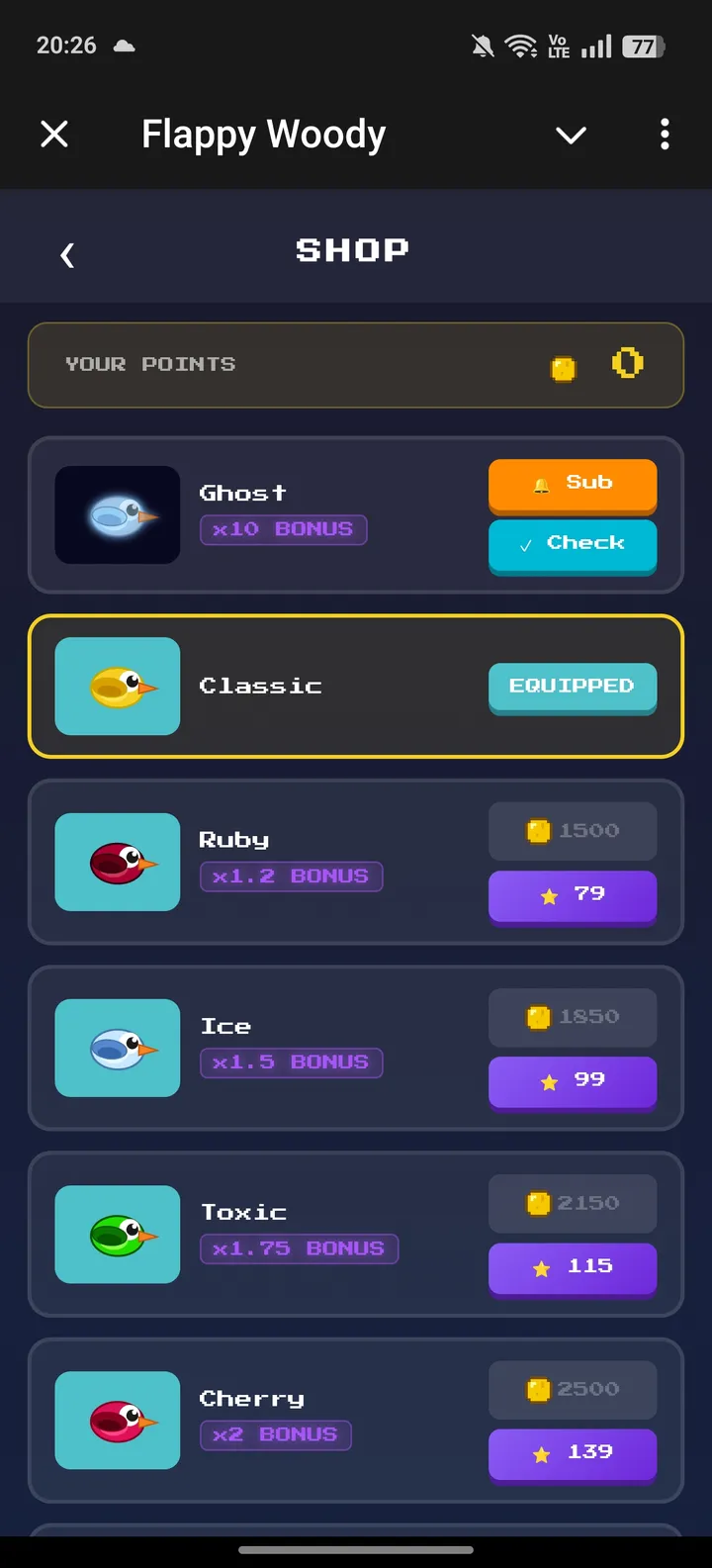 Flappy Woody — Screenshot 3