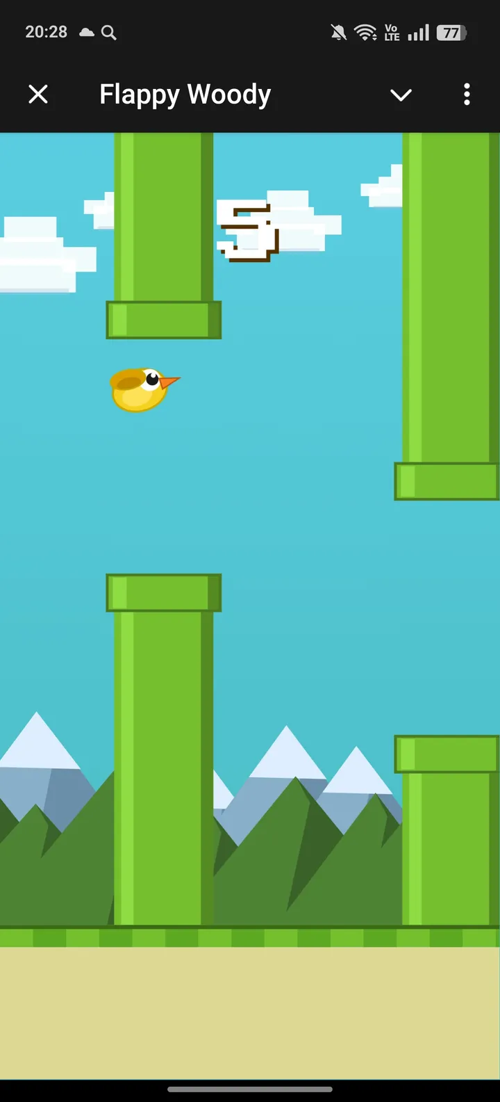 Flappy Woody — Screenshot 4
