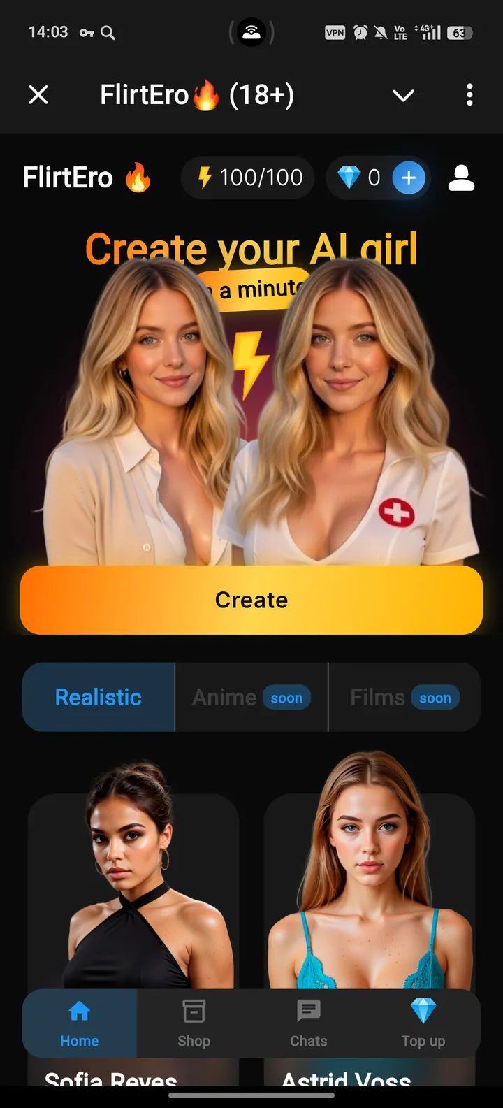 FlirtEro🔥 (18 ) — Screenshot 1
