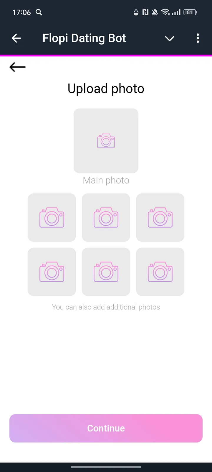 Flopi Dating Bot — Screenshot 3