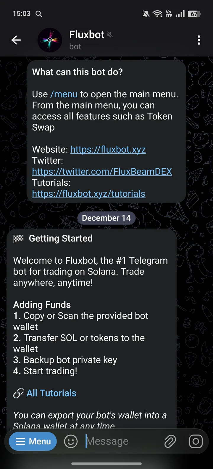 Fluxbot — Screenshot 3