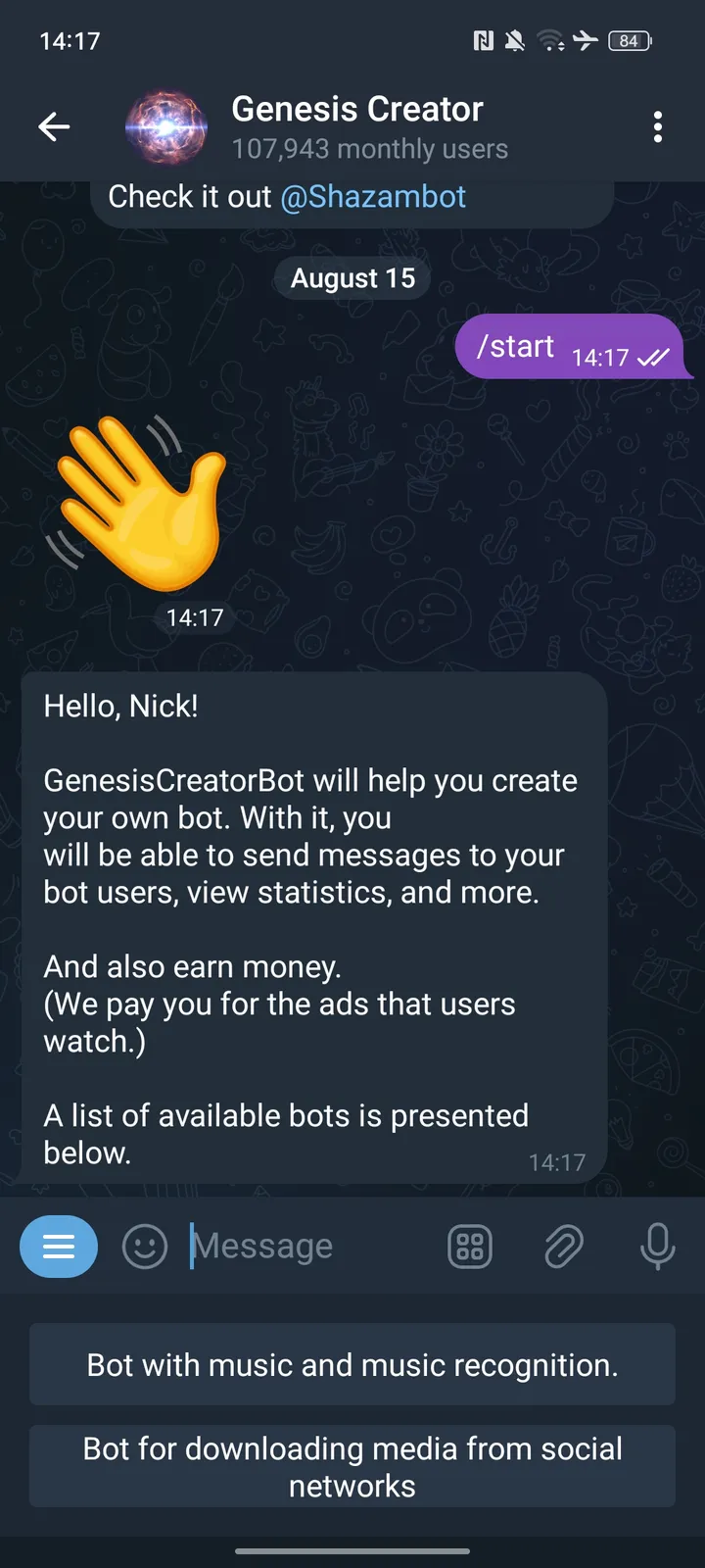 Genesis Creator — Screenshot 3