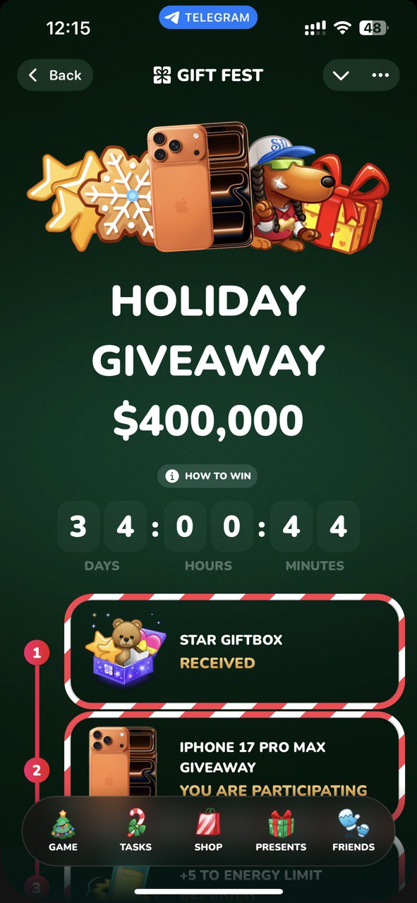 Gift Fest — Screenshot 1