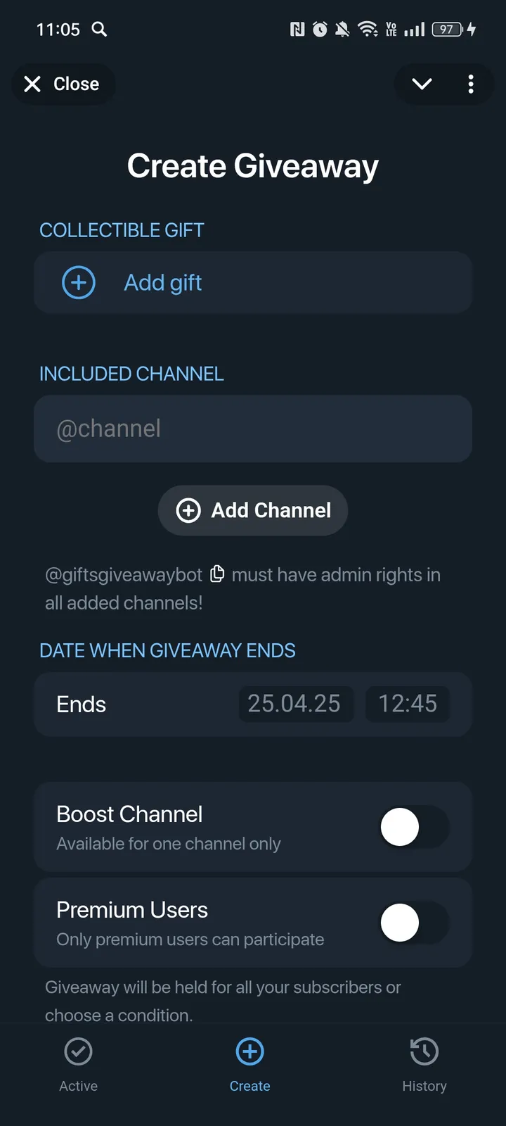Gifts Giveaway — Screenshot 1
