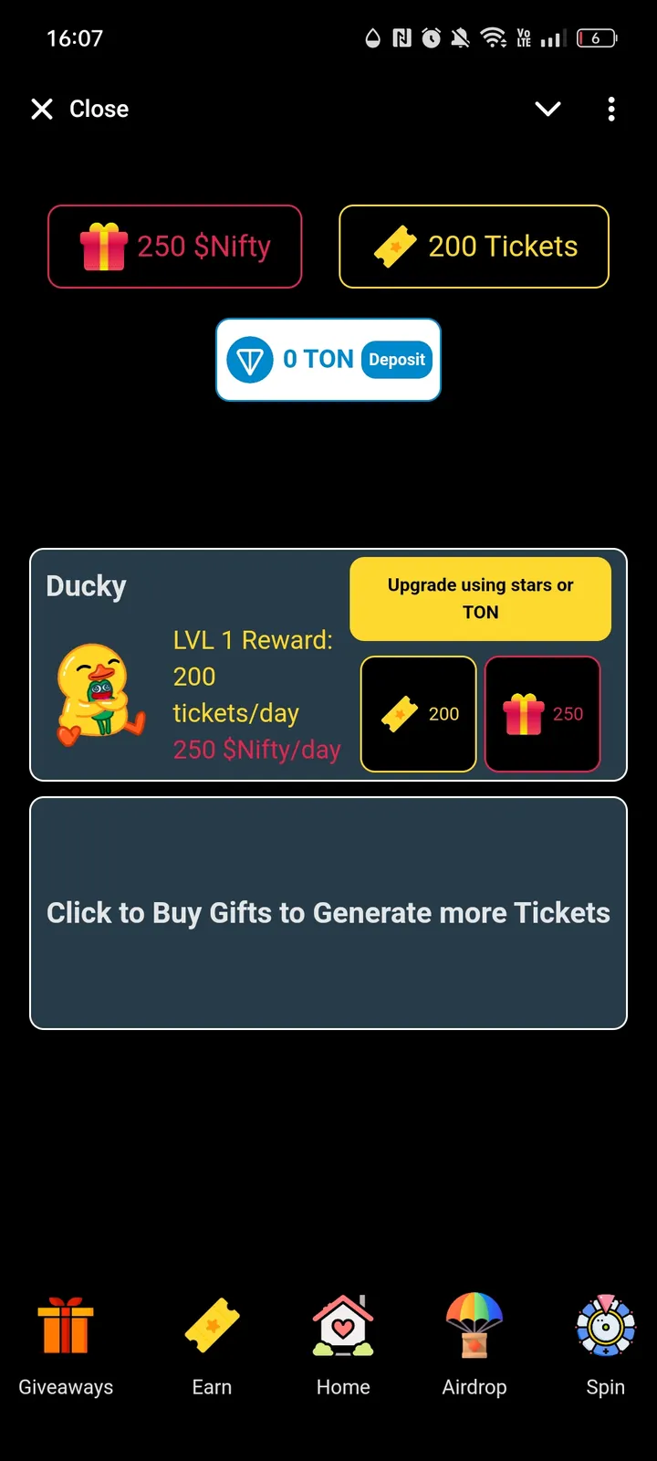 Gifty 🐤 — Screenshot 2