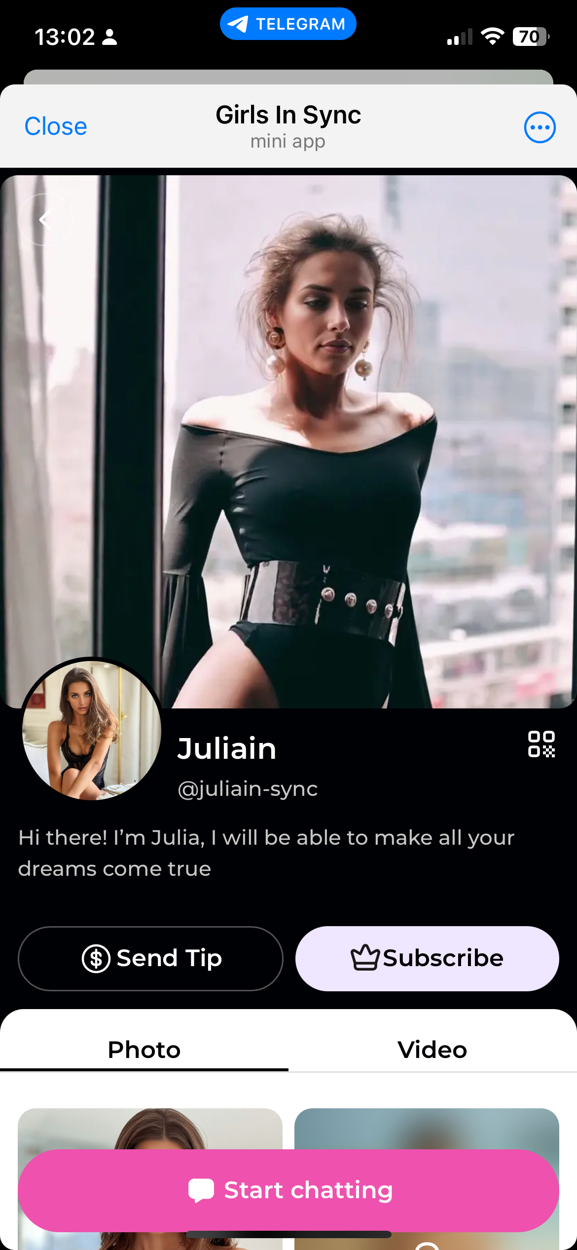@GirlsInSyncBot — Screenshot 5