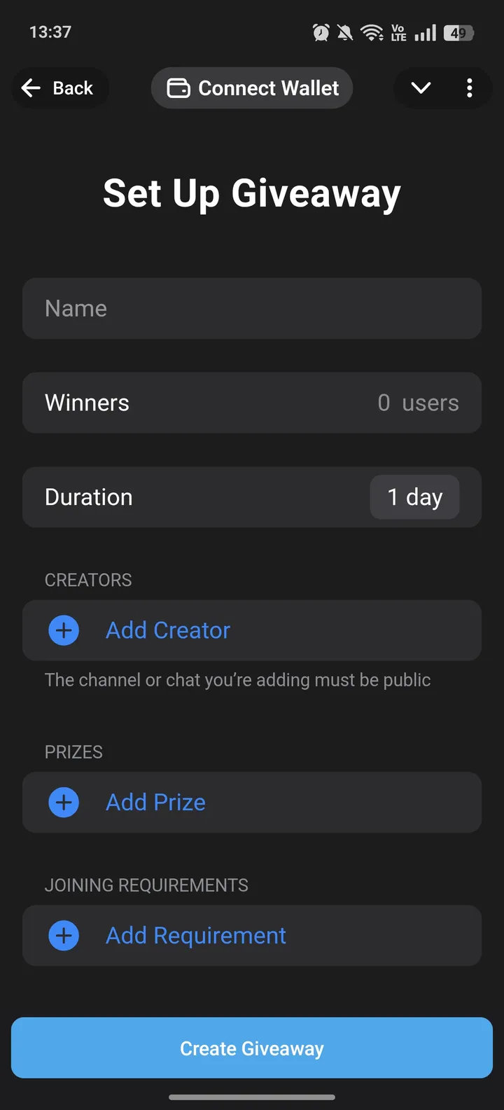 Giveaway — Screenshot 2