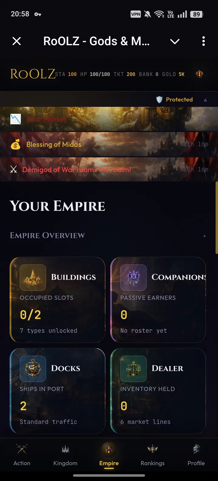 RoOLZ - Gods & Mortals — Screenshot 3