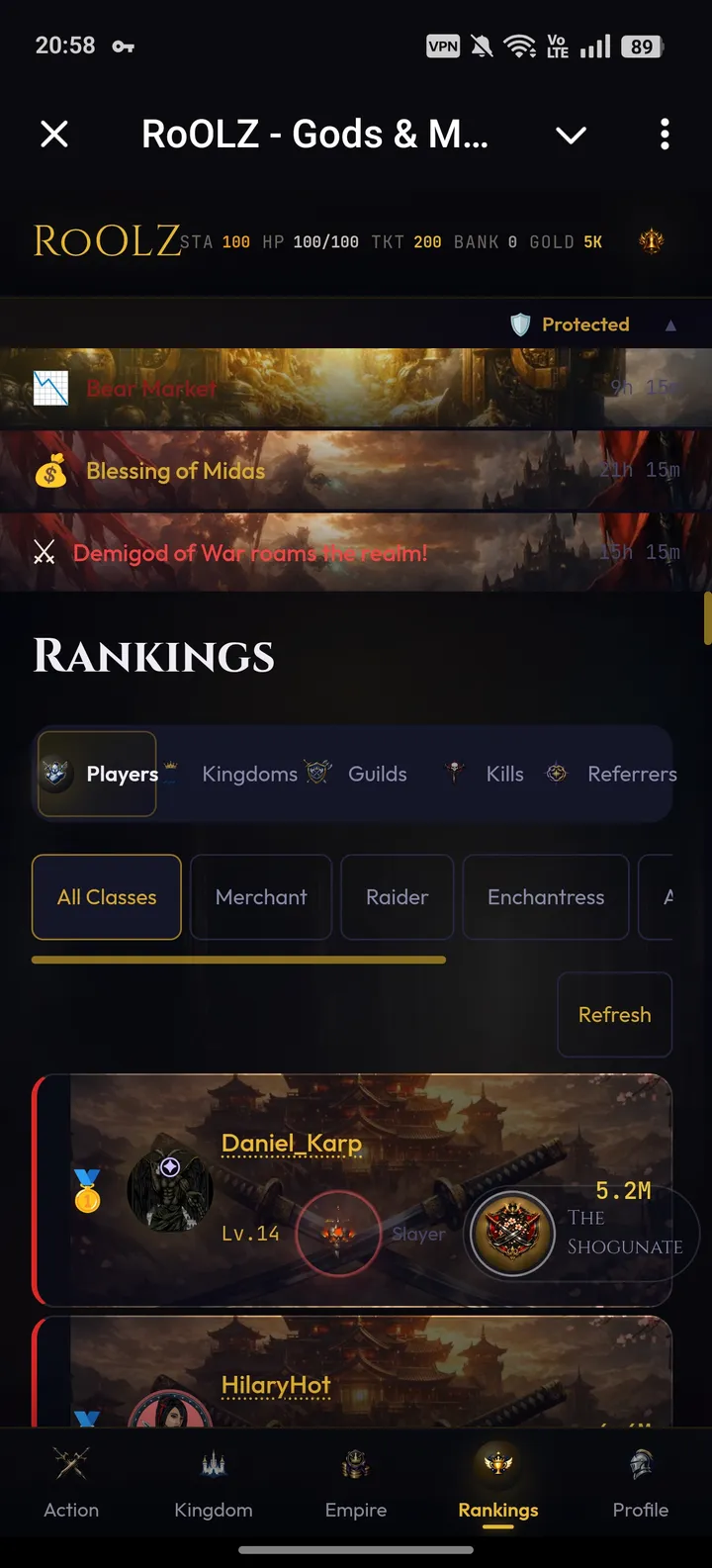 RoOLZ - Gods & Mortals — Screenshot 4