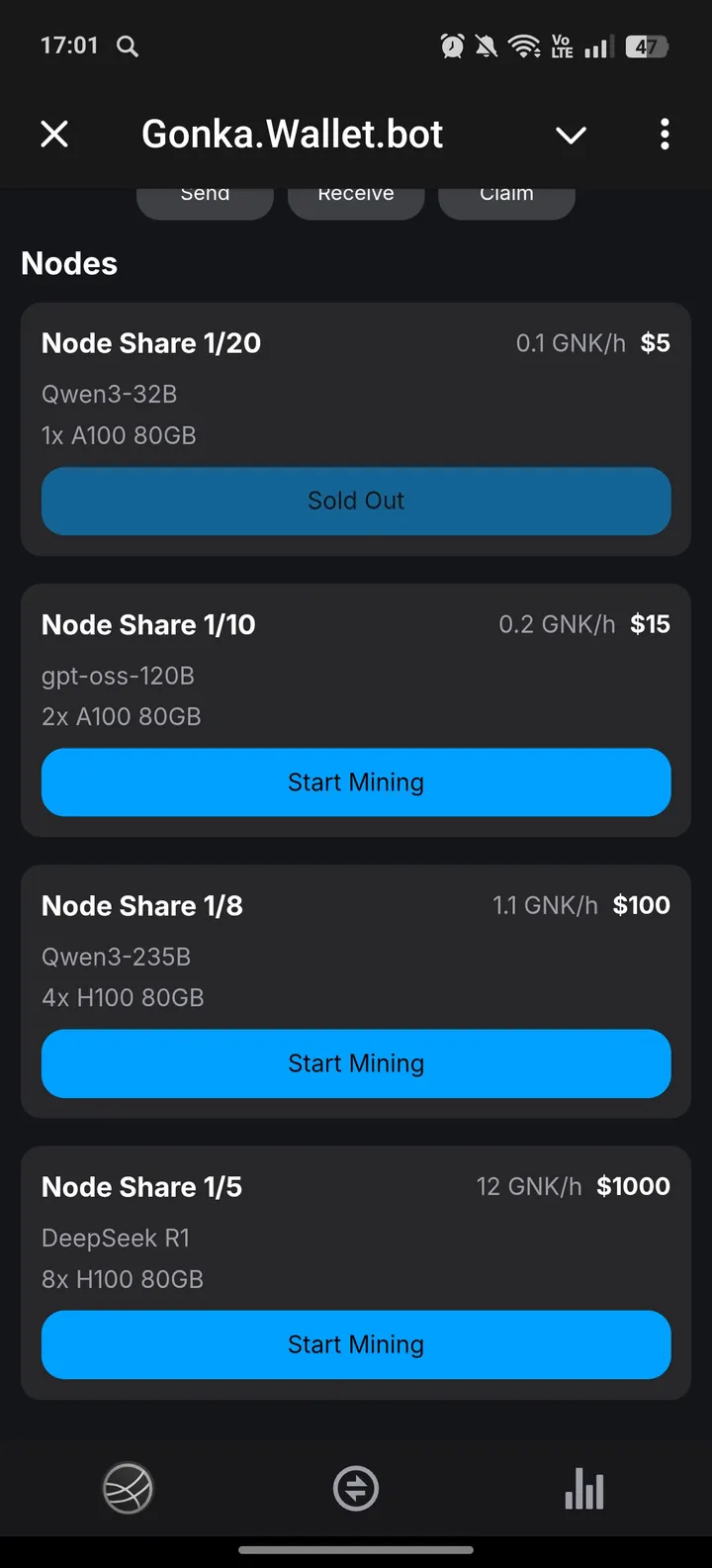 Gonka.Wallet.bot — Screenshot 3