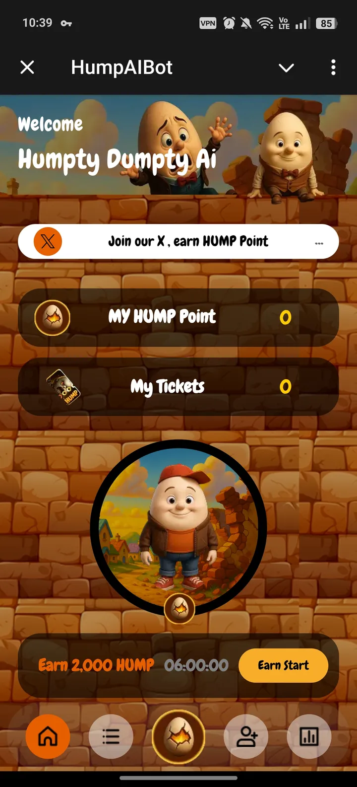 HumpAIBot — Screenshot 1