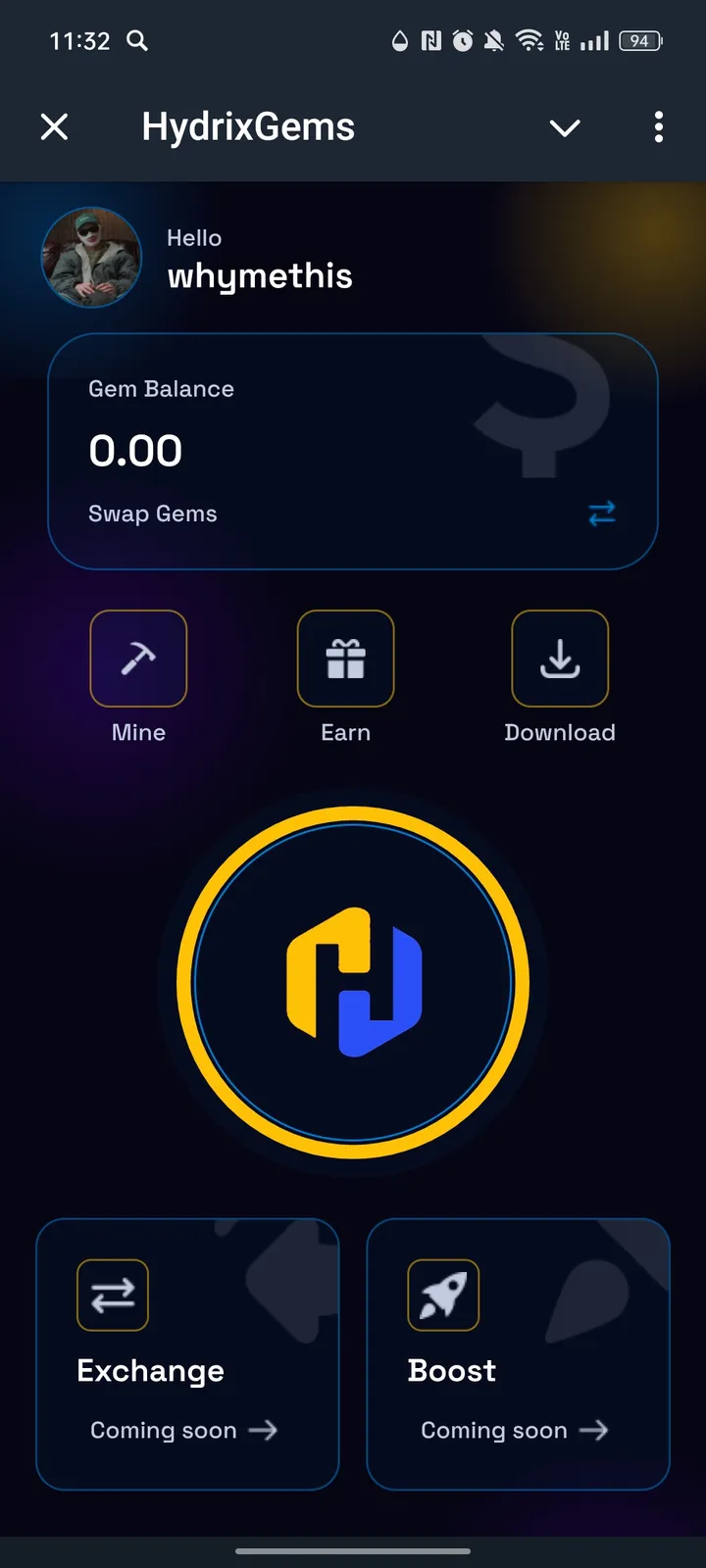 HydrixGems — Screenshot 1