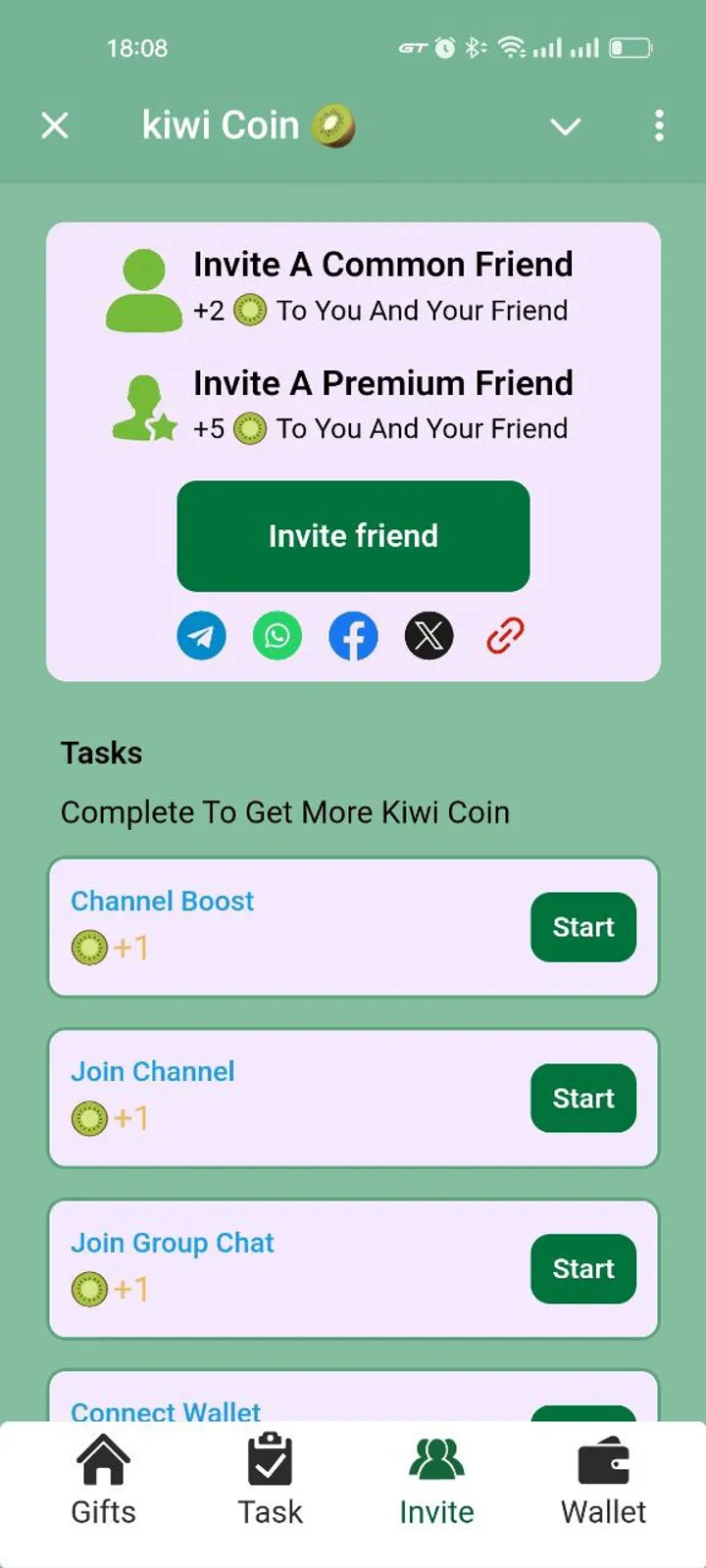 kiwi Coin — Screenshot 3