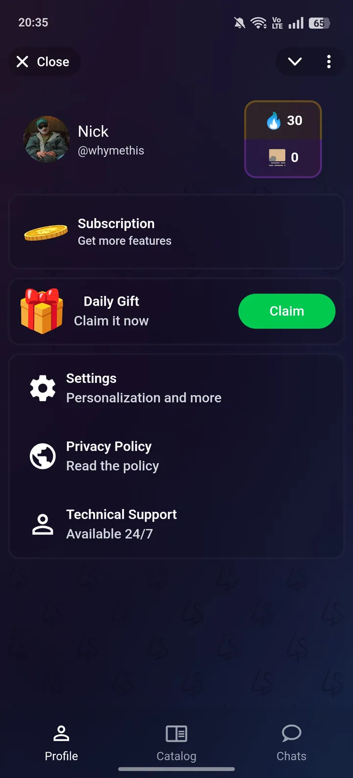 LibertySoul AI 18  — Screenshot 1