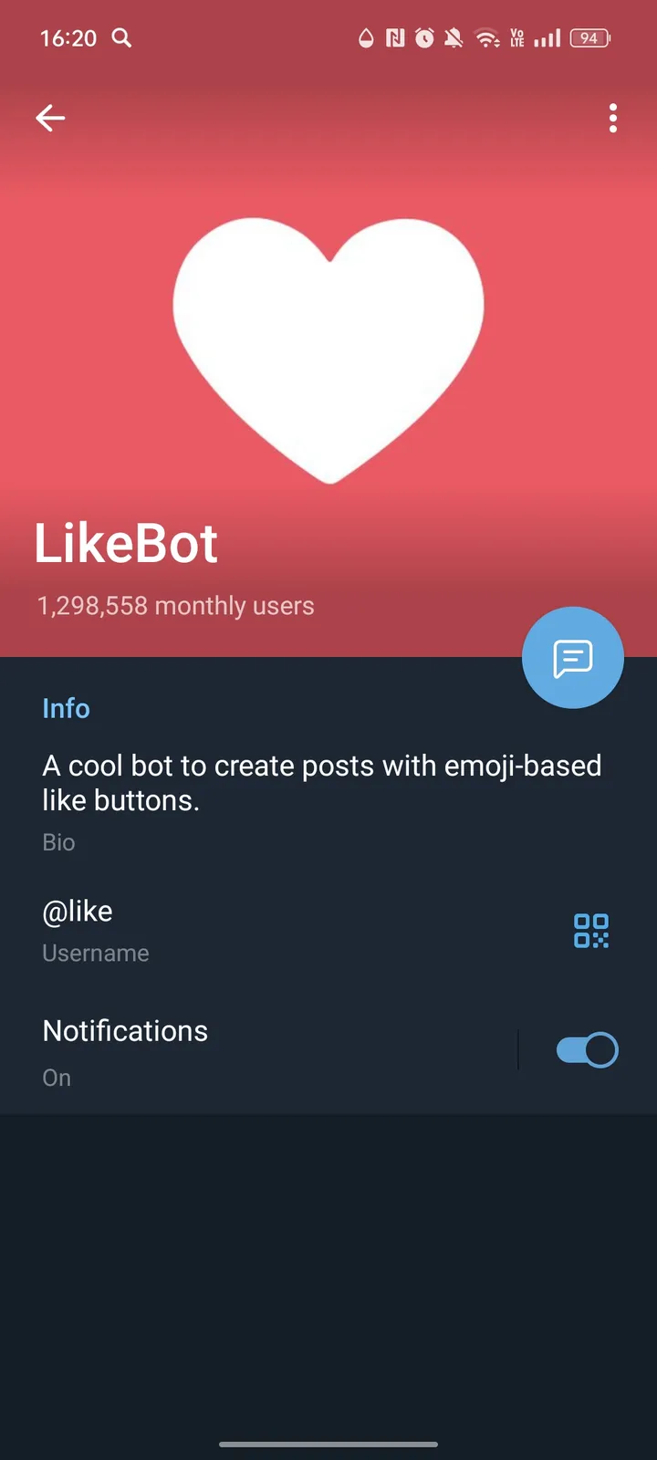 LikeBot — Screenshot 4